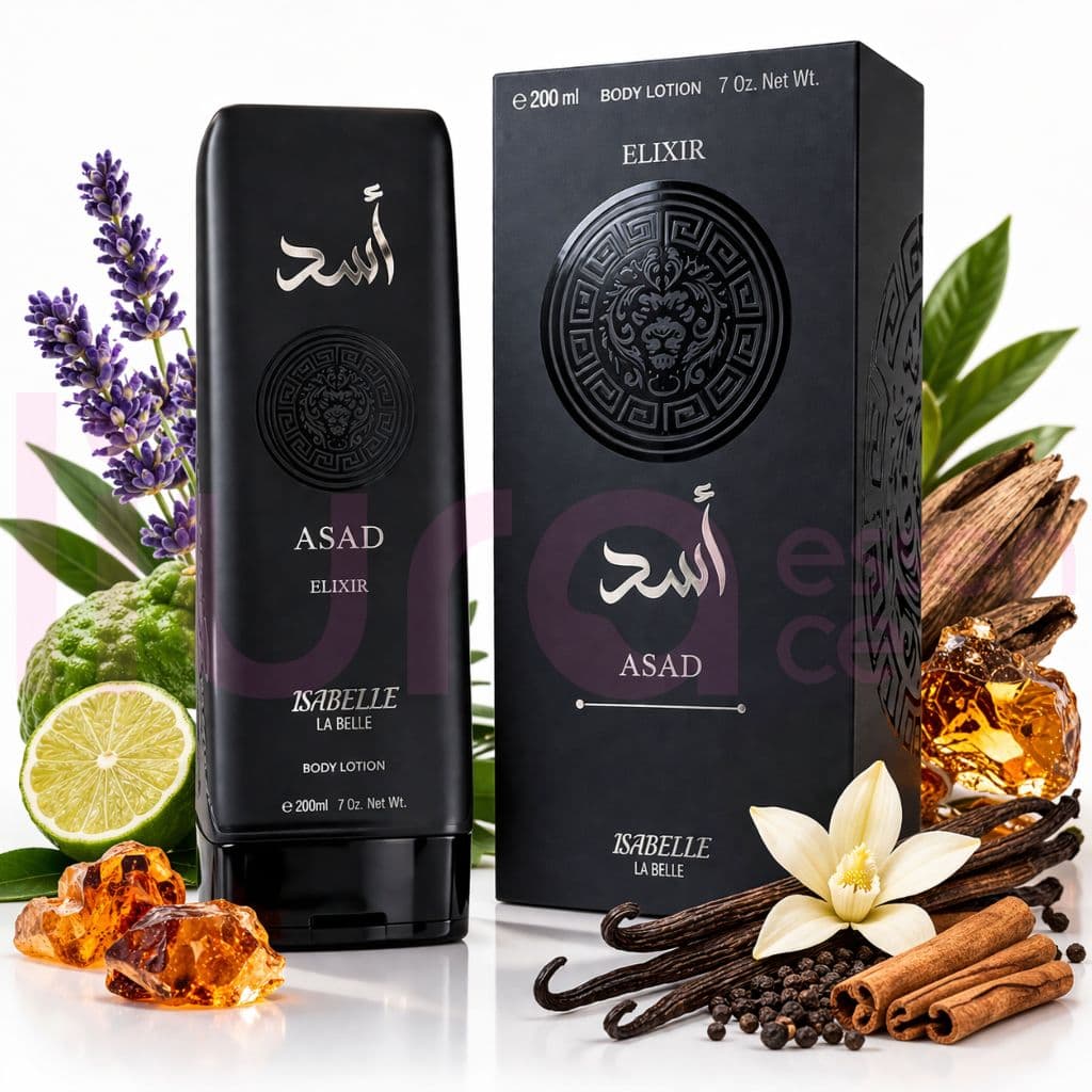 Creme Hidratante Corporal Asad Elixir Isabelle La Belle 200ml – Oriental, Intenso e Sofisticado