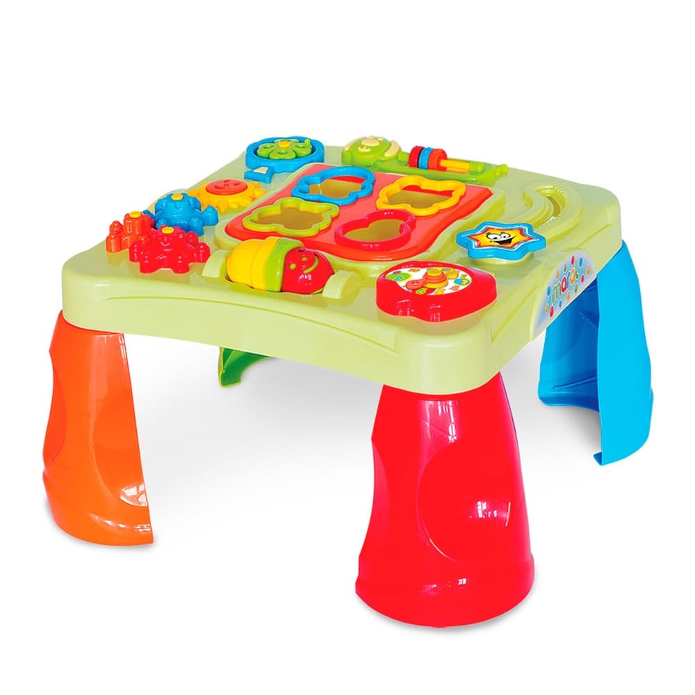 Mesa Criativa Maral Didática Sensorial Colorida com Som