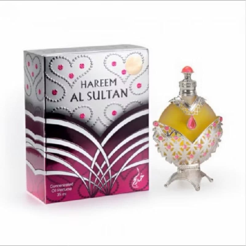 Perfume Hareem Al Sultan Silver 35ml Óleo de perfume concentrado- Lacrado ALTA FIXAÇÃO