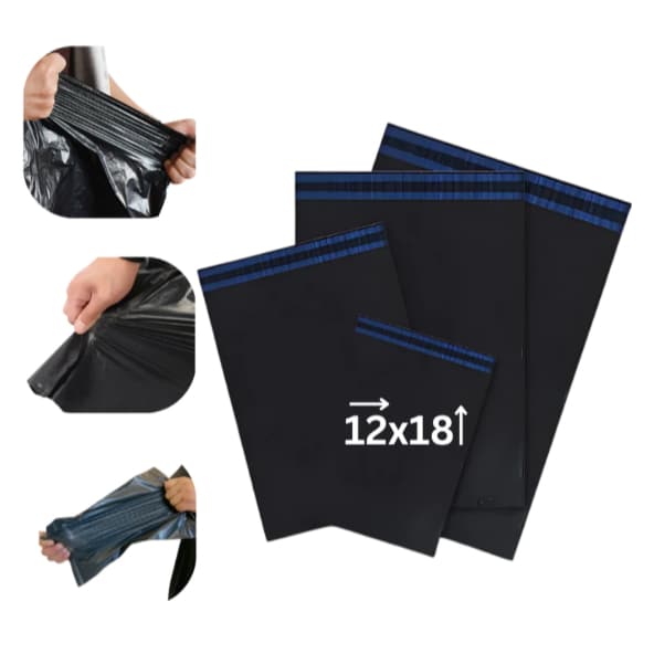 Envelope Segurança Embalagem Envio Tamanho 12x18 1000 Unidades Saco Plástico Correios Express