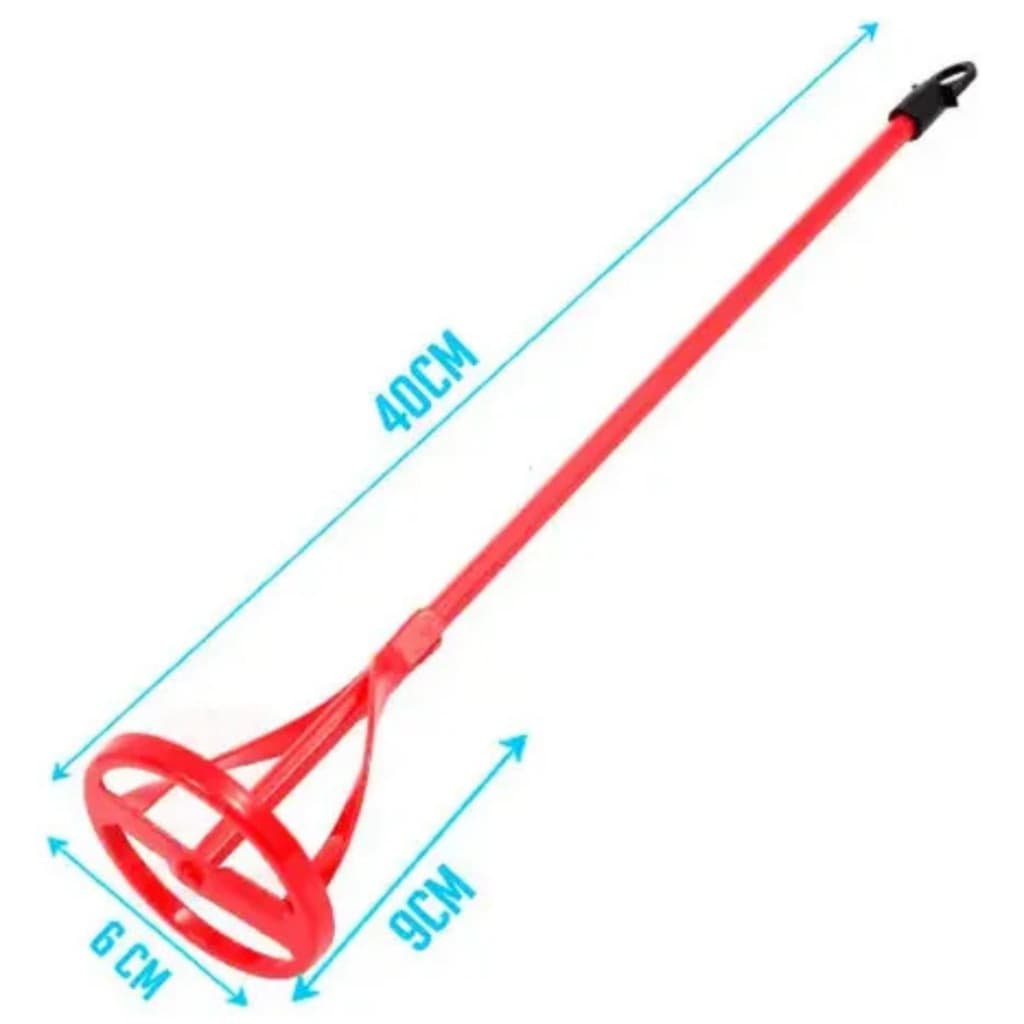 Batedor Misturador De Tinta 40CM Massa Argamassa Para Furadeira Universal