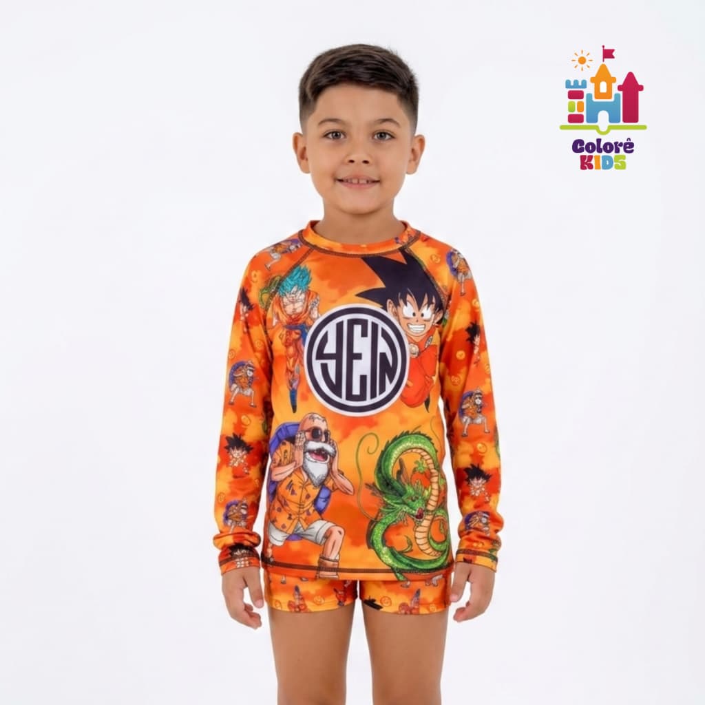 Conjunto UV Infantil Dragon Ball