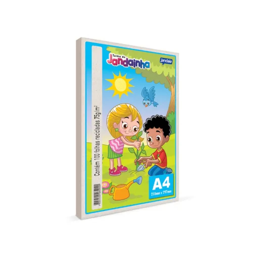 PAPEL JANDAINHA ECO RECICLADO A4 75GR 210X297 100F