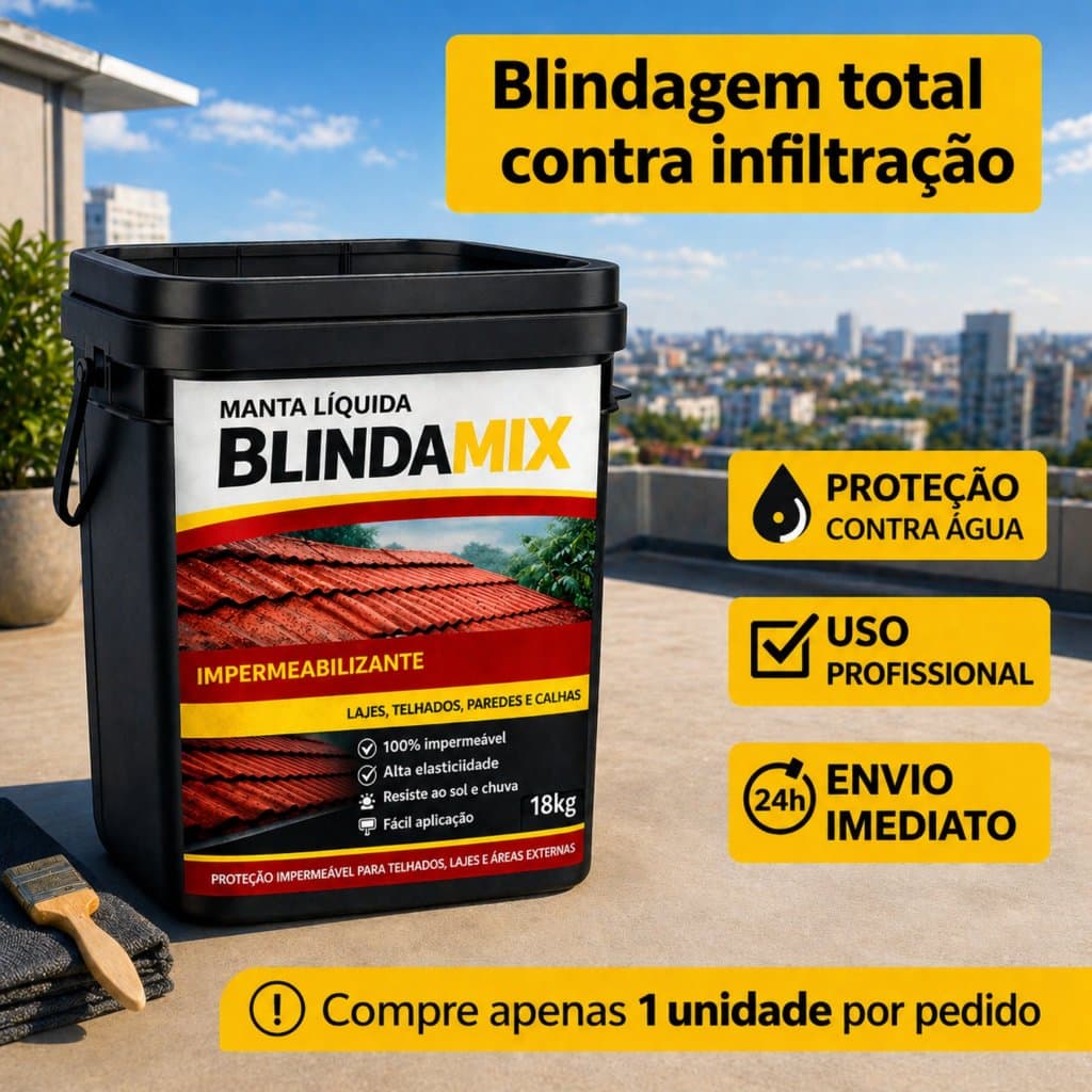 Tinta Borracha 18kg/12kg/3,6kg Líquida - Reboco Laje Paredes Super Proteção Impermeável Envio - 24H