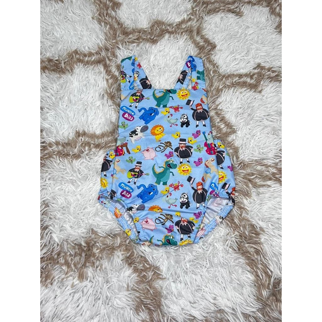 Romper Para Mesversario Mundo Bita - 1 a 11 Meses