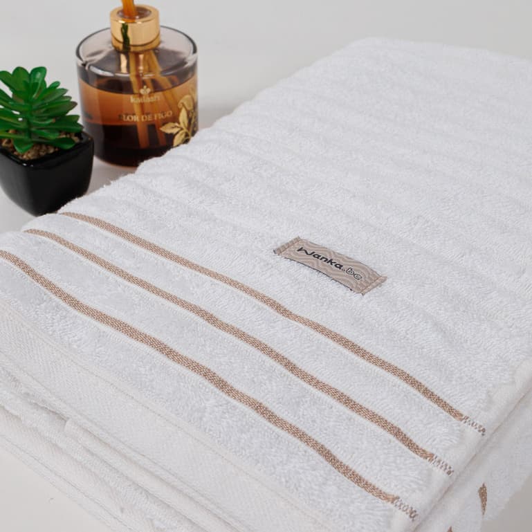Toalha De Banho Turim 100% Algodão Wanka.be | Grossa Macia 600g | Alta gramatura