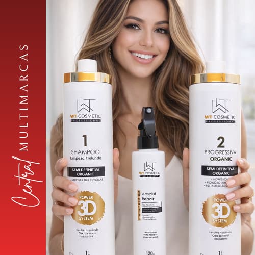 Kit Progressiva Organic Profissional 2x1L.+ FRETE GRÁTIS + BRINDE