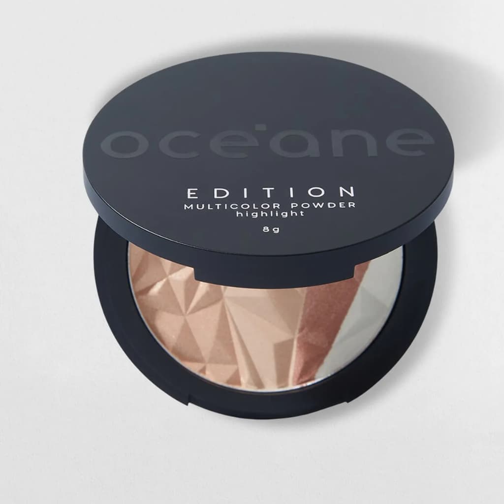 Iluminador Facial - Multicolor Powder Highlight Océane Edition 8g
