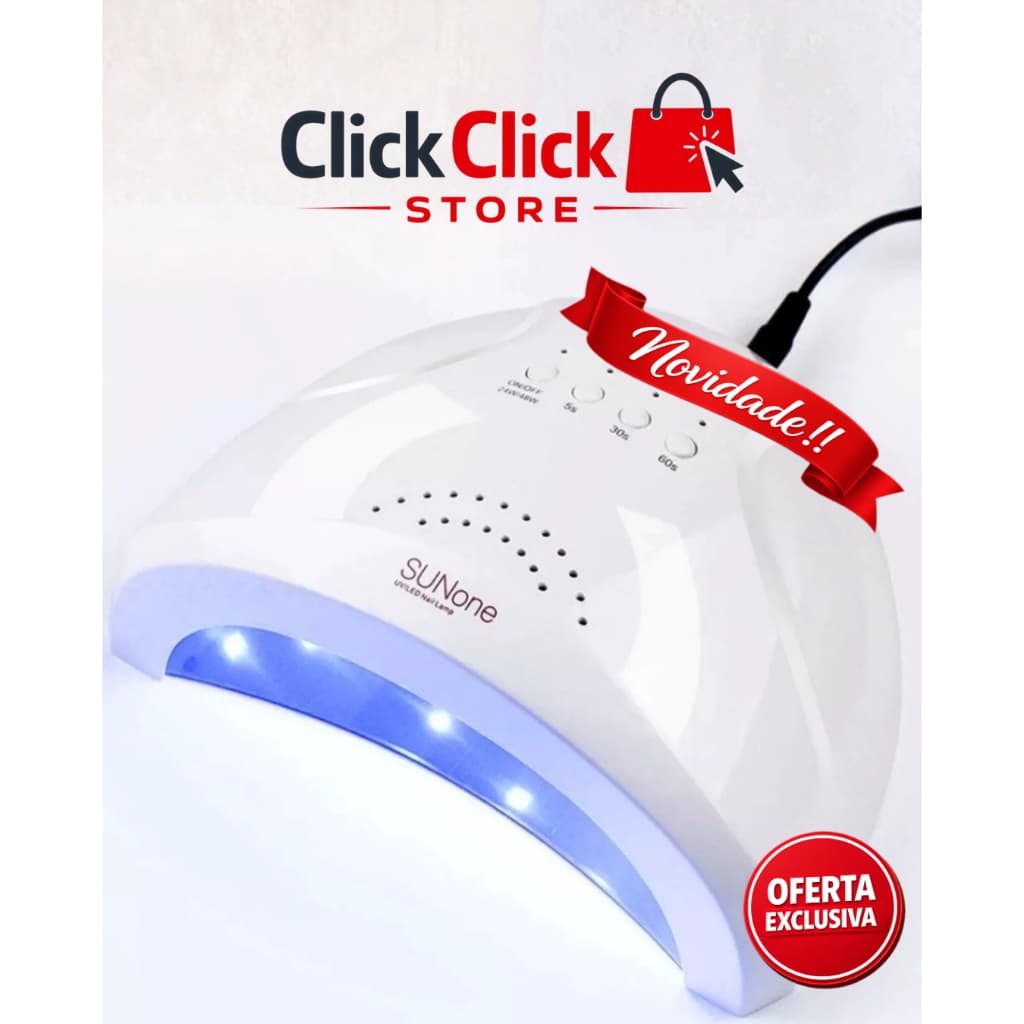 Cabine Sun One 48W Led E Uv Bivolt Profissional Nail Manicure - SQ8804