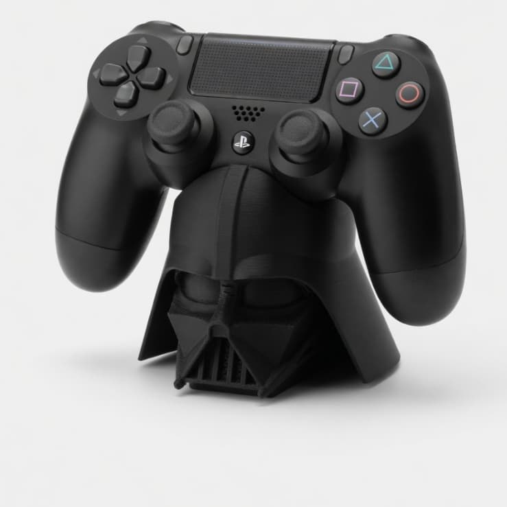 Suporte Controle Darth Vader 3D Porta Controle PS4 PS5 Xbox Gamer