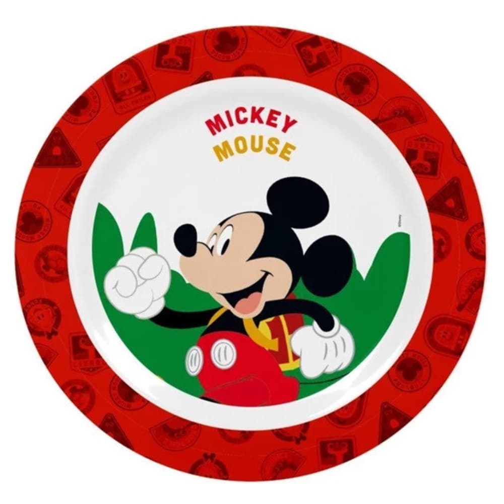 Prato Fundo Infantil Mickey 21cm