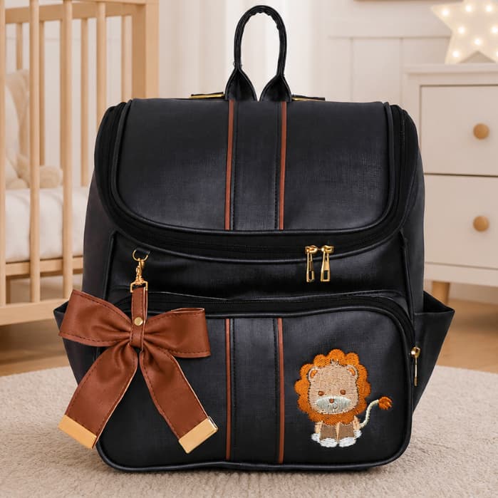 Mochila Infantil Menina/Menino Kids Vários Bordados - 01 Peça
