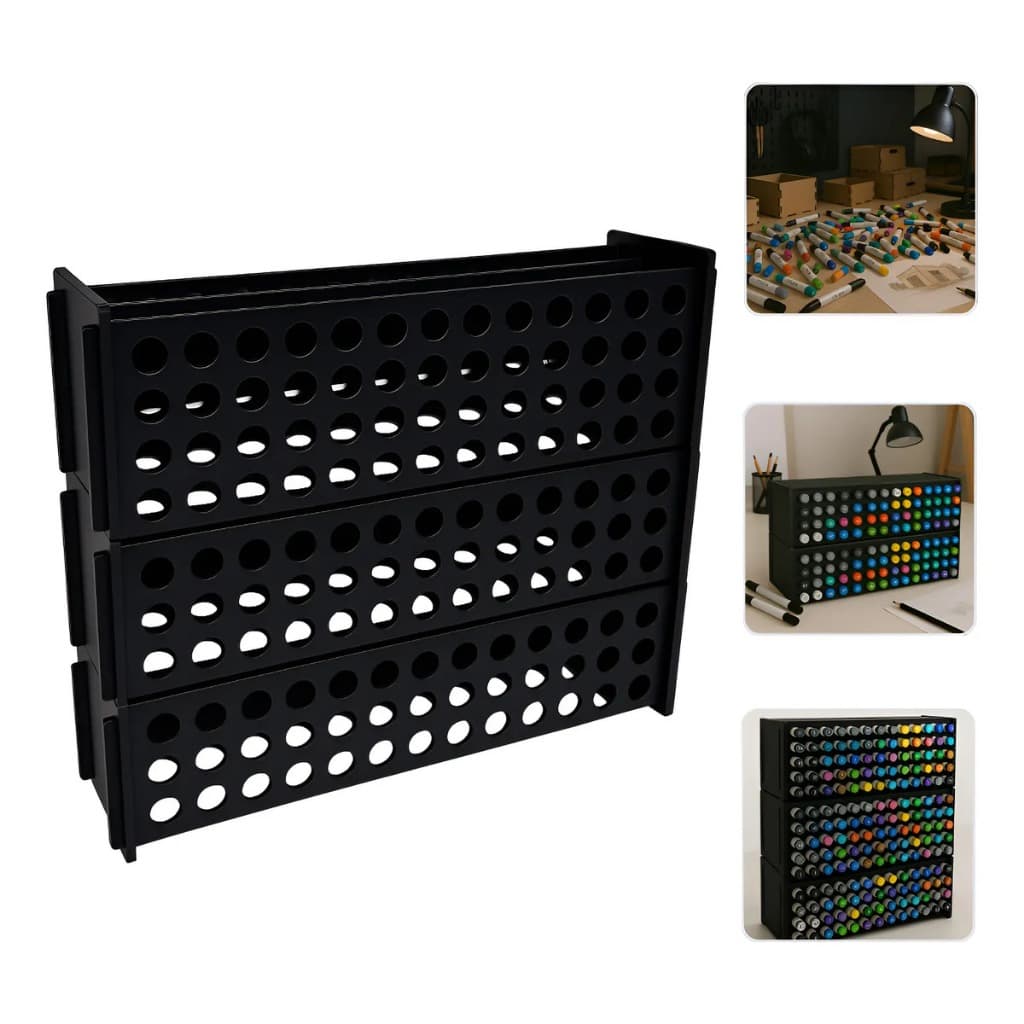 Organizador Colmeia Para Canetas Touch Grande Para 144 Canetas Bob