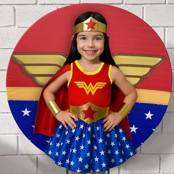Fantasia Infantil com Acessórios Festas Vestido A pronta Entrega