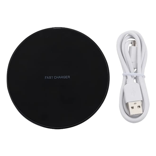 Carregador Rápido Wireless Por Indução Redondo