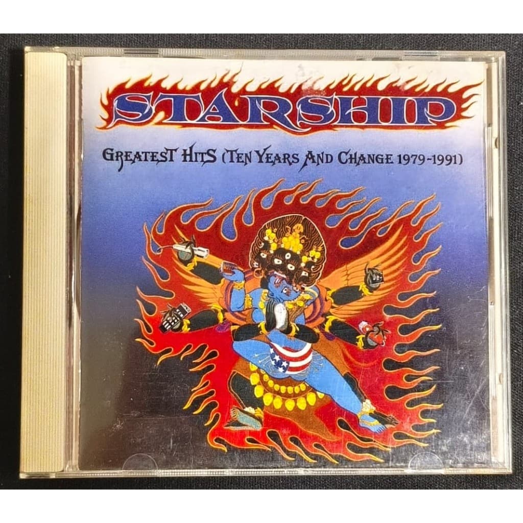 CD Starship - Greatest Hits (1979-1991) - Edição Japonesa RCA (Raro)