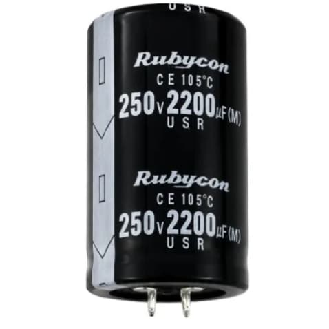 Capacitor Eletrolítico 2200UF 250V Snap In Profissional Alta Durabilidade