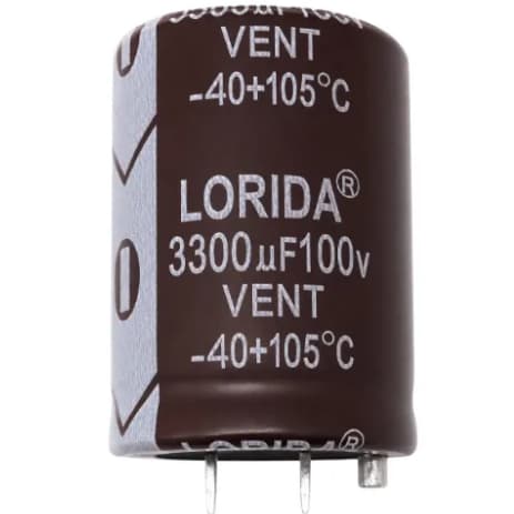 Capacitor Eletrolítico 3300uf 100v Lorida - 30x40mm