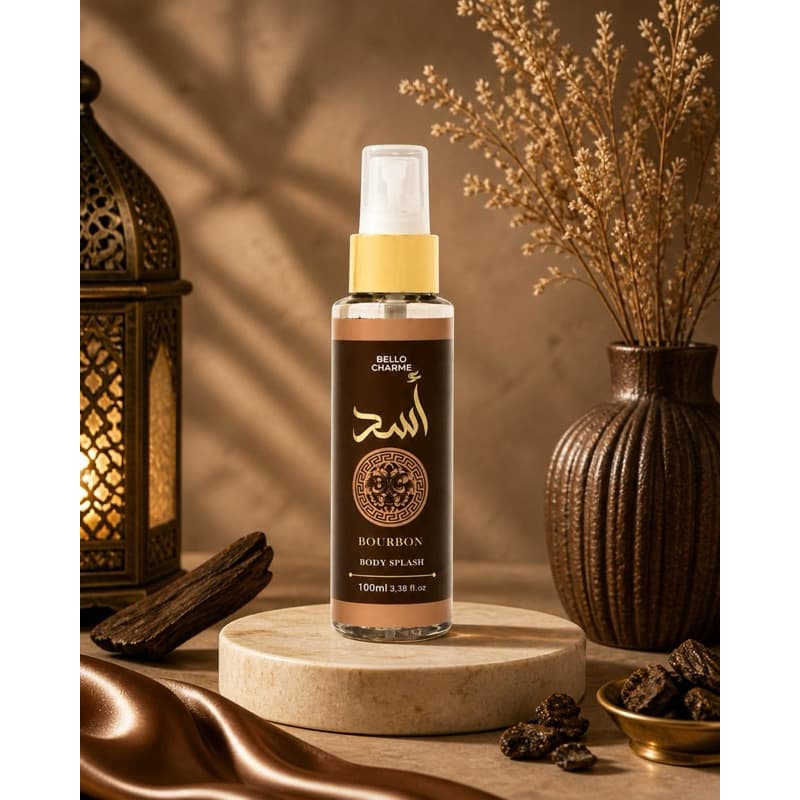 Body Splash Árabe Bello Charme 100ml Masculino e Feminino Fragrância Variadas Envio Imediato