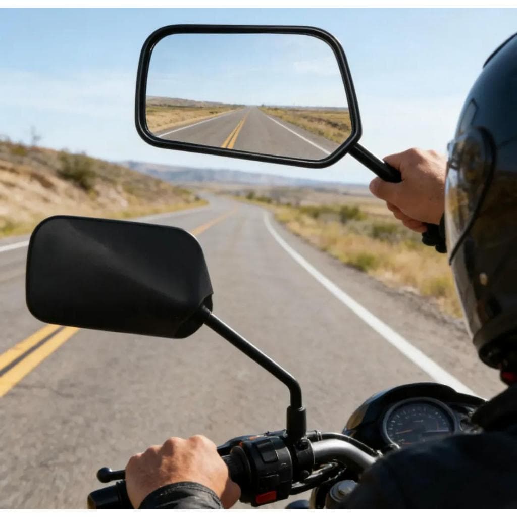 Par Retrovisor Moto Honda Titan 150 2008/2013