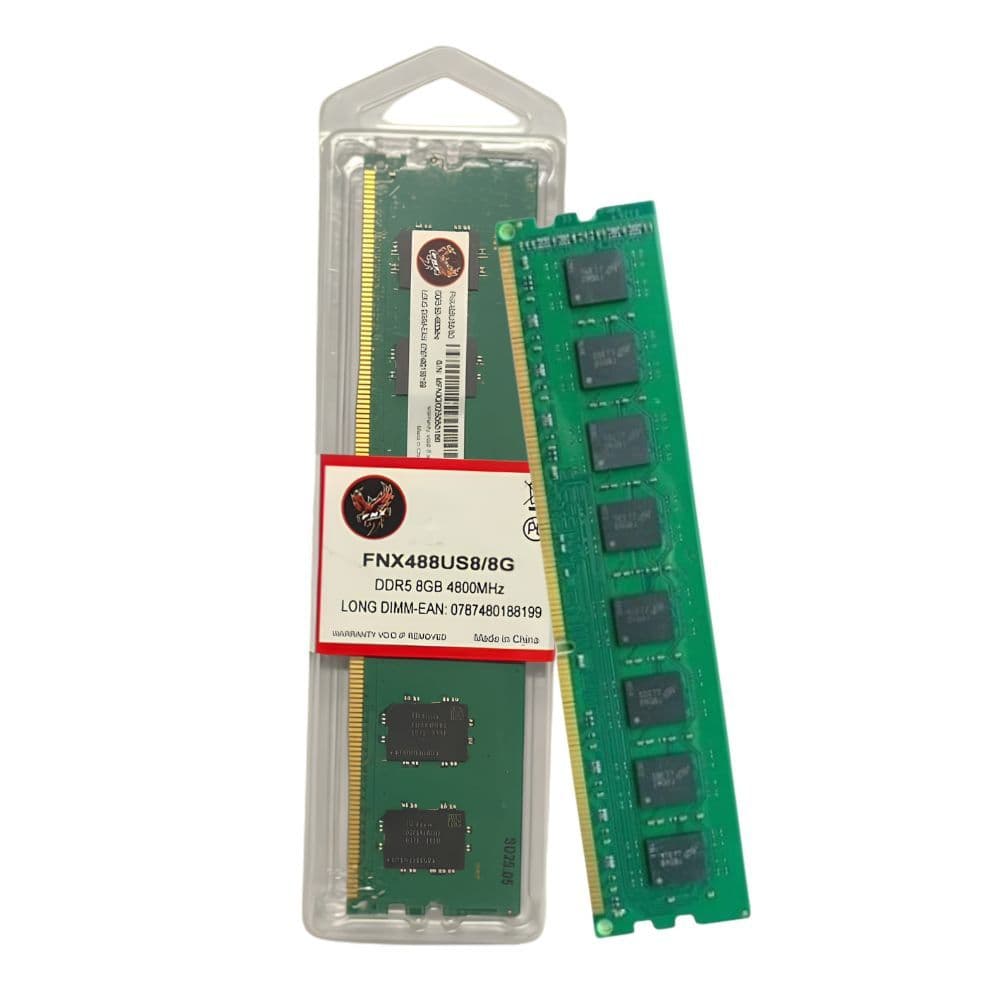 Memória para Desktop 8GB DDR5 4800MHZ FNX FNX488US8/8G