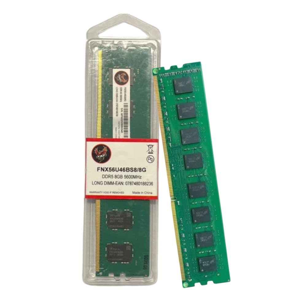 Memória para Desktop 8GB DDR5 5600MHZ FNX FNX56U46BS8/8G
