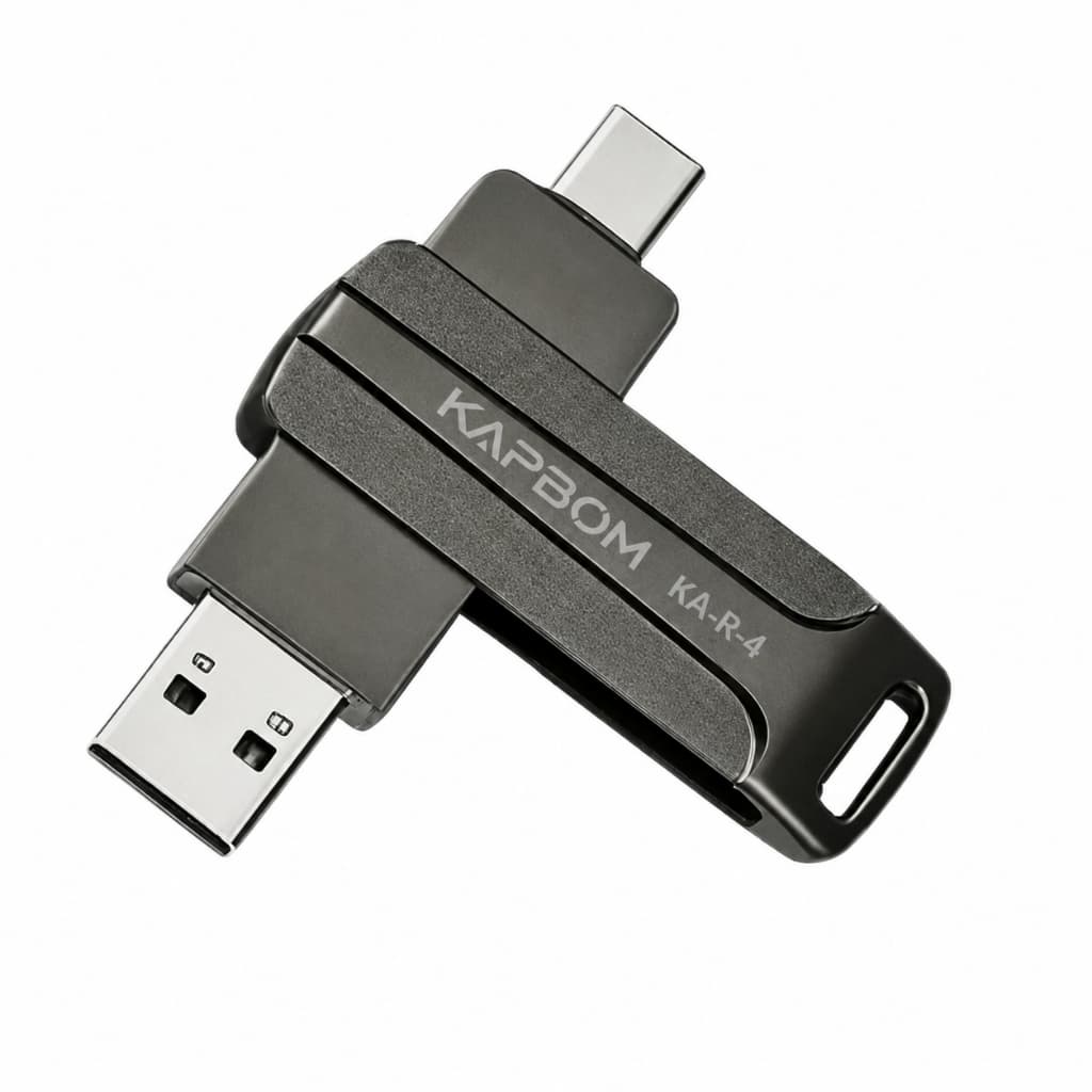 Pendrive 4GB USB 3.0 + Tipo-C Kapbom KA-R4