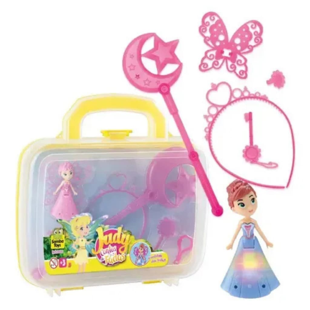 Maletinha Kit Fada com Bonequinha Judy Samba Toys
