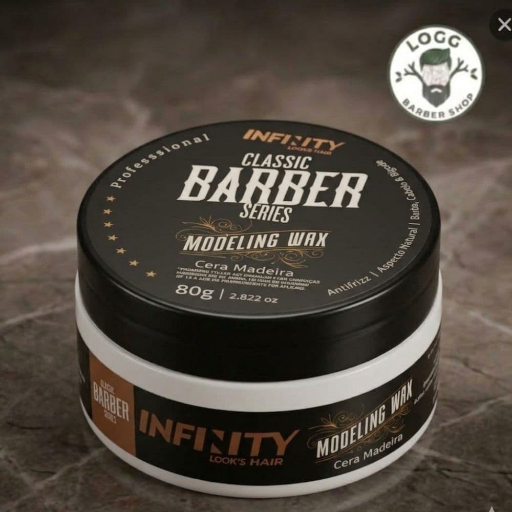 Kit 3x Pasta Wax Efeito Seco Fox For Infinity Men 80g