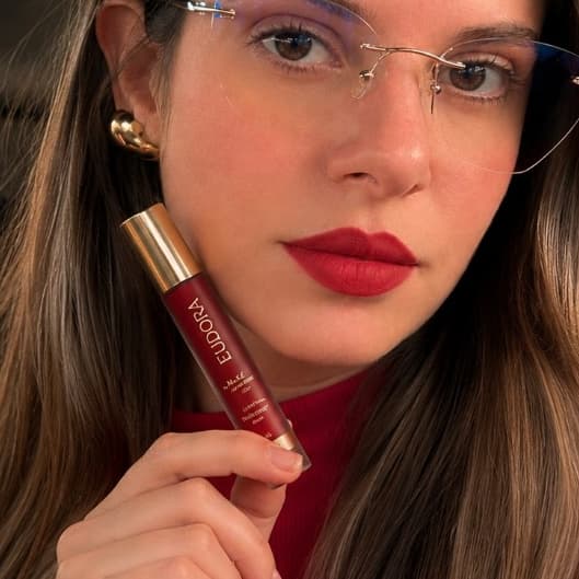 Batom Líquido Matte Supreme Vermelho Âmbar 4,0ml LONGA DURAÇÃO