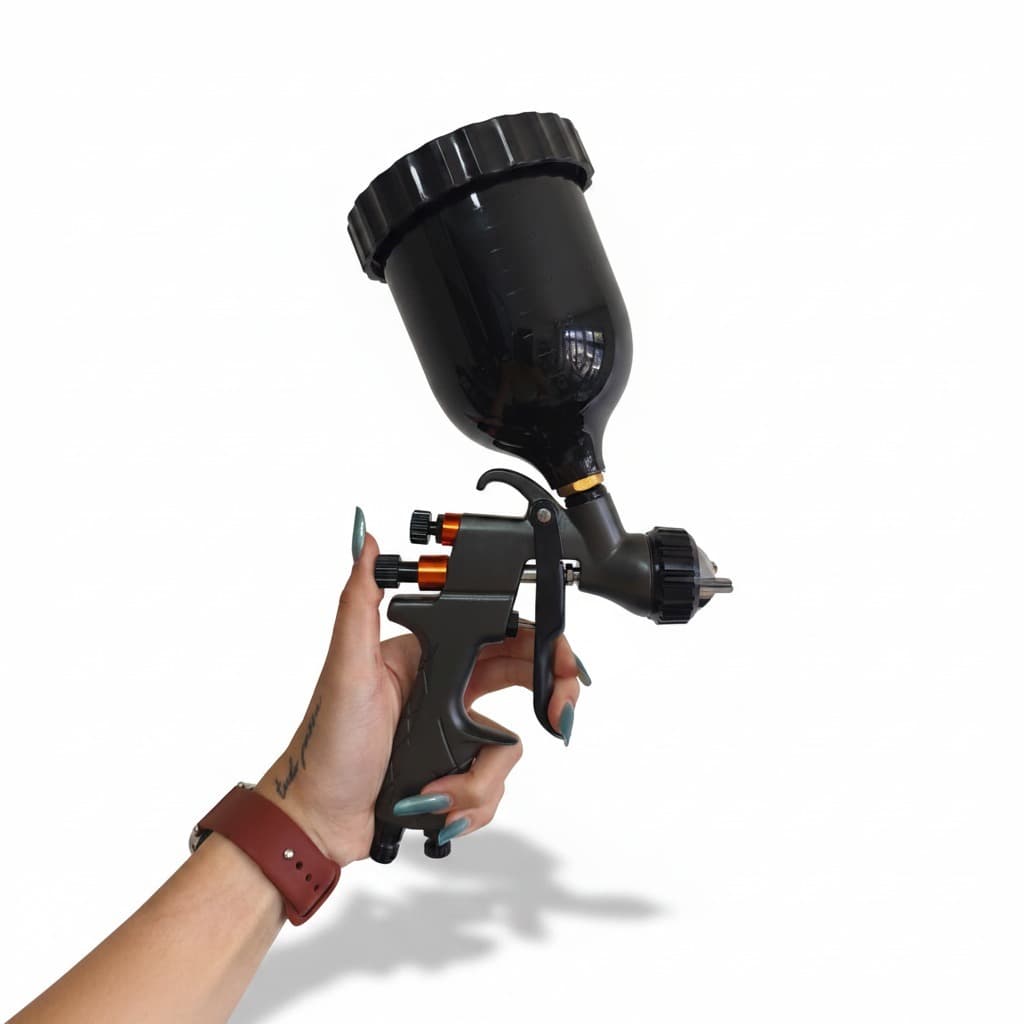 Pistola De Pintura Hvmp Pdr Pro-531p Bico 1,2mm 600ml