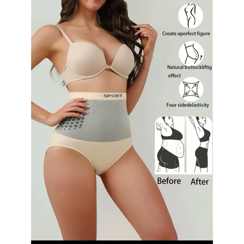 Calças Modeladoras de Cintura Subida Sem Costuras e Confortáveis para Mulheres, Projetadas para Afinar a Cintura
