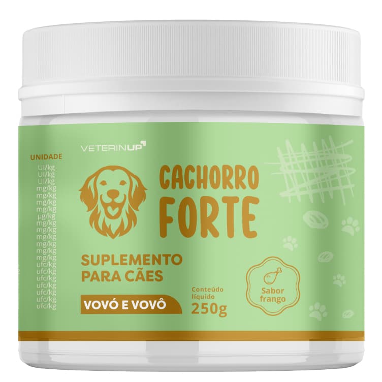 Cachorro Forte Vovô e Vovó 250g -Cães Idosos - Direto da Fábrica - Envio Imendiato