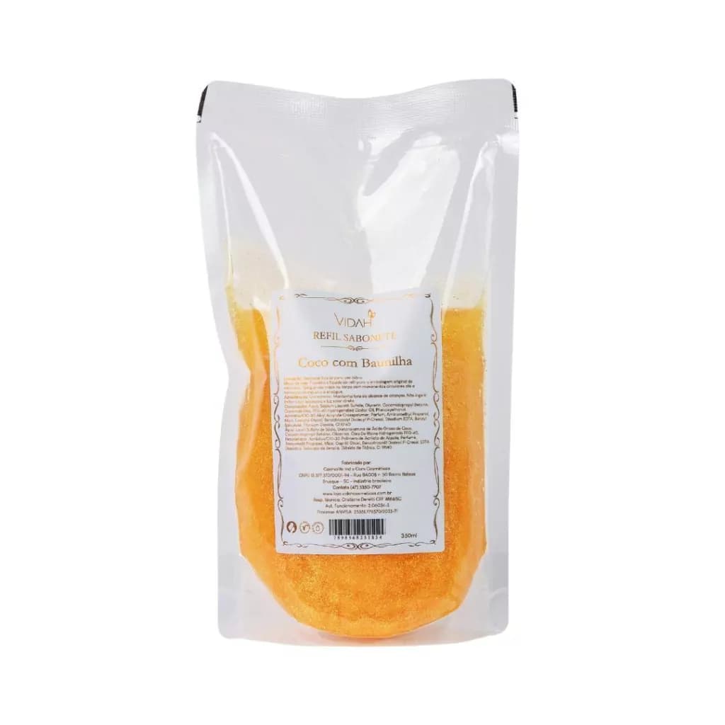 Refil Sabonete Coco com Baunilha 350ml