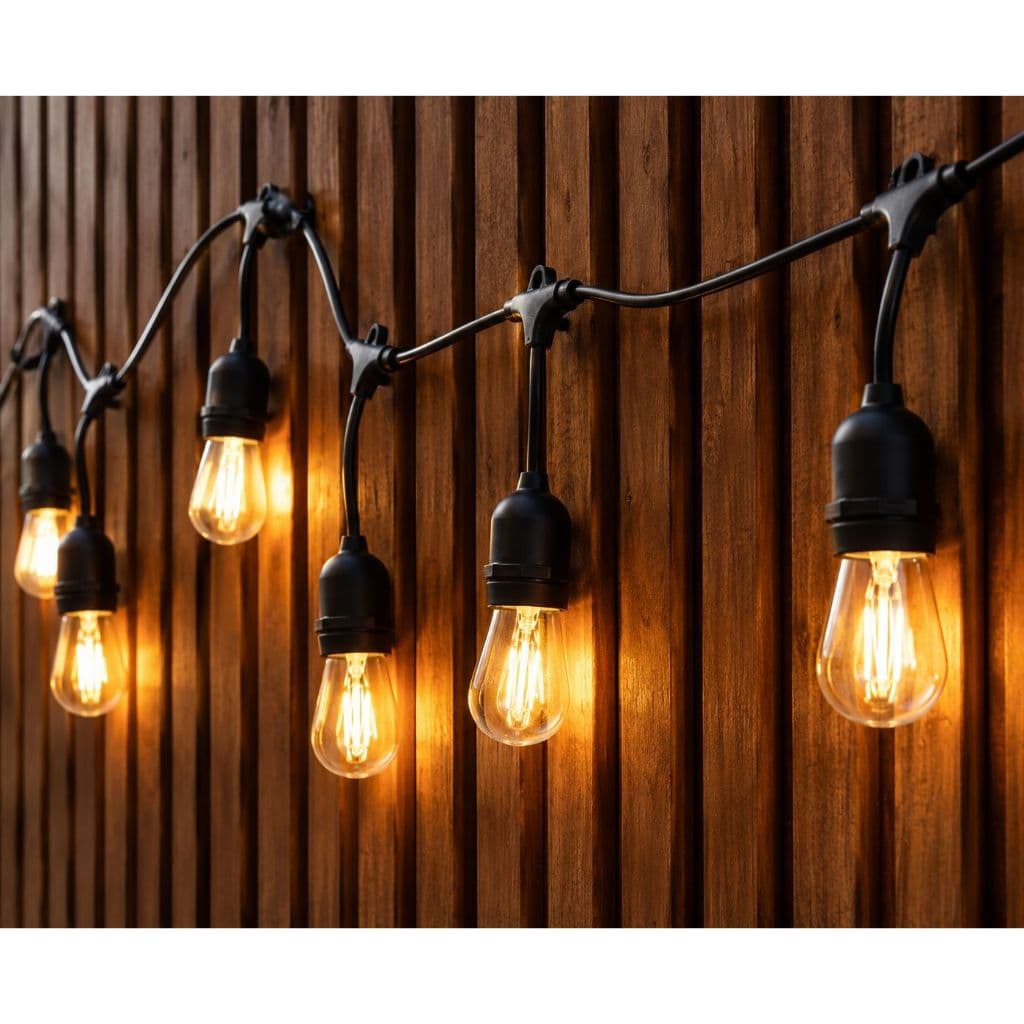 Varal De Luz Festao 100m Com 100 Lampadas Inclusas