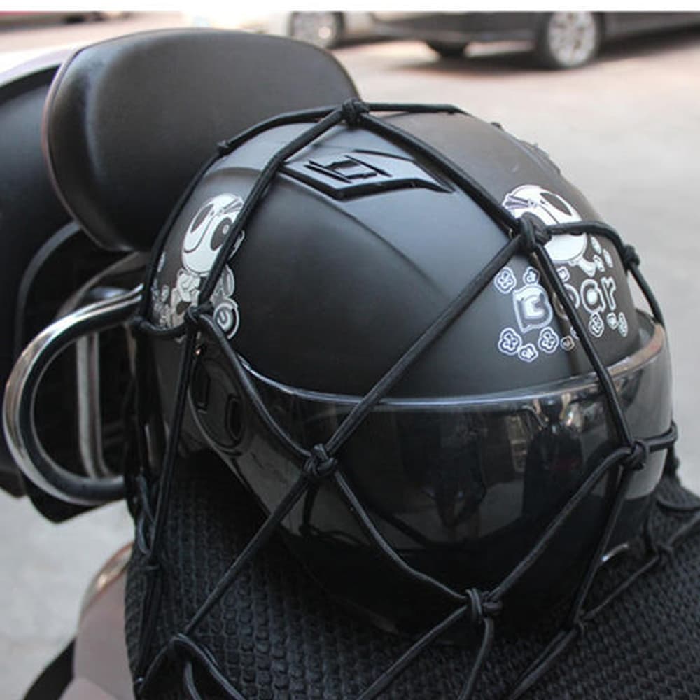Rede Elástica Para Moto Capacete Bagageiro Aranha Moto