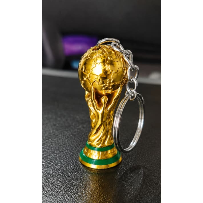 Chaveiro Troféu Futebol Taça Mundial Presente Criativo