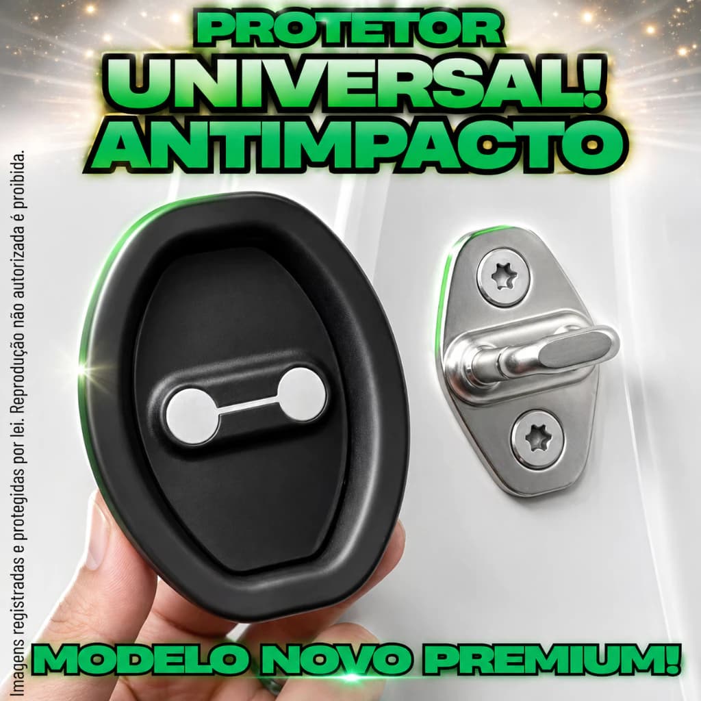 Kit 2, 4, 6 pcs Amortecedor de Fechadura Protetor Porta Do Carro Borracha Universal Anti Impacto