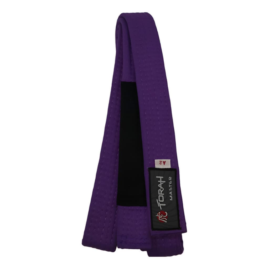 Faixa de Jiu Jitsu Roxa Ponta Preta - Torah Master