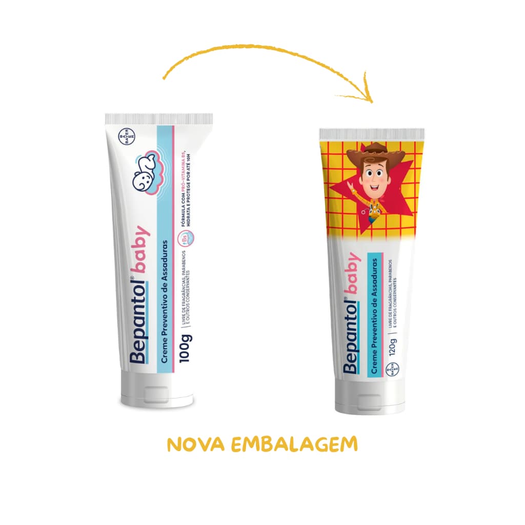 Bepantol Baby 120g - Pomada de Assadura