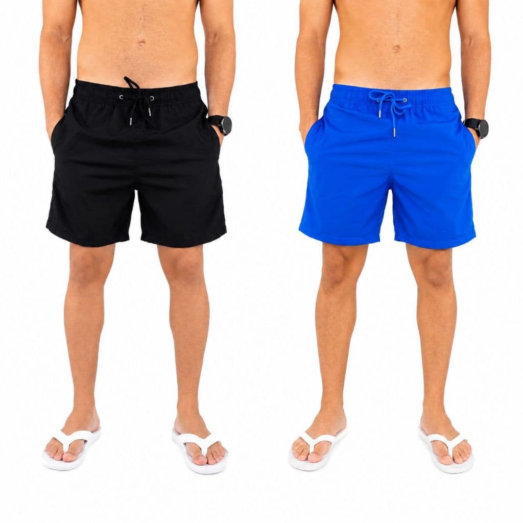 Kit 2 Shorts Elastano Masculino Bermuda Academia Corridas Caminhada Treino Original