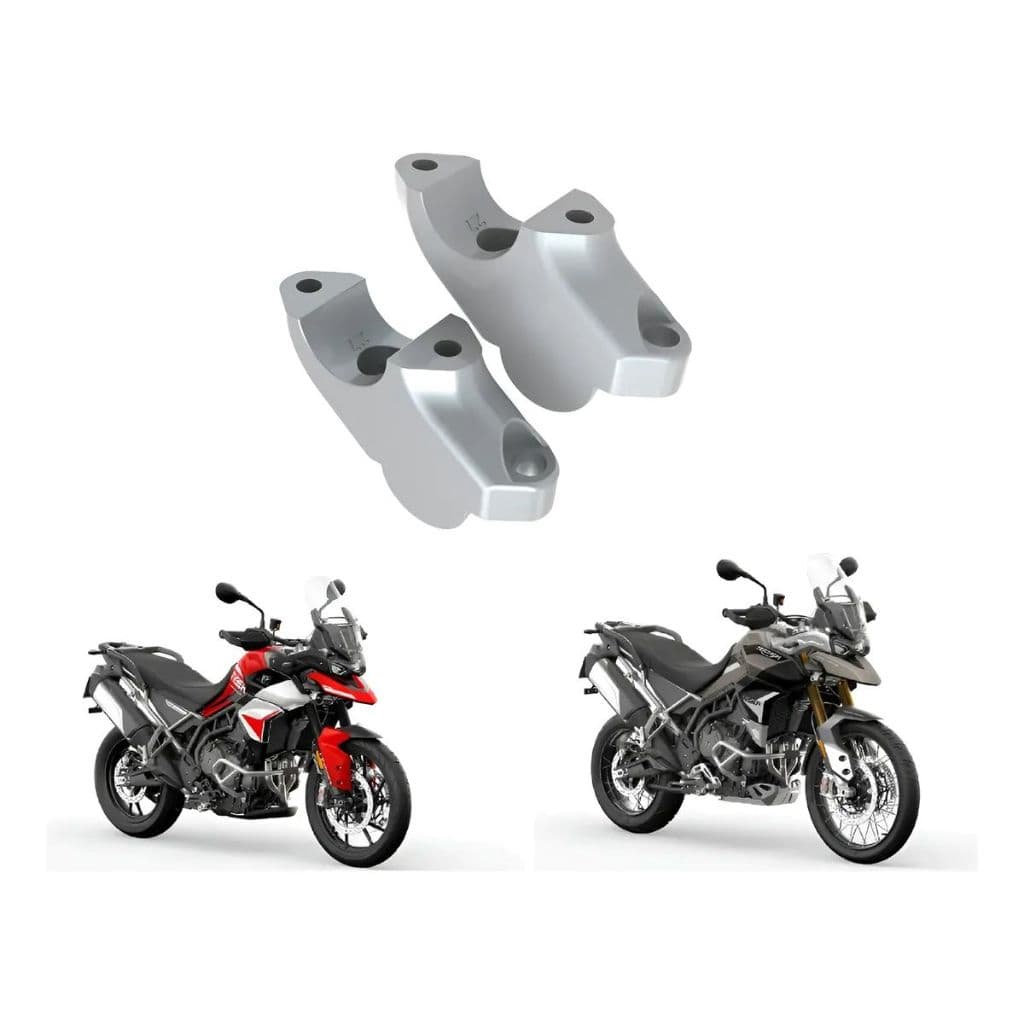 Riser Para Subir E Recuar Guidão Triumph Tiger 900 Pós 2024