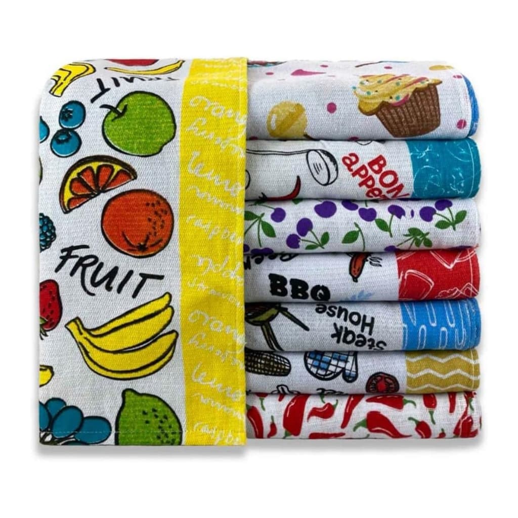 Kit 10 Panos de Copa/Prato Atoalhado Simples 40x60cm - VS TOALHAS