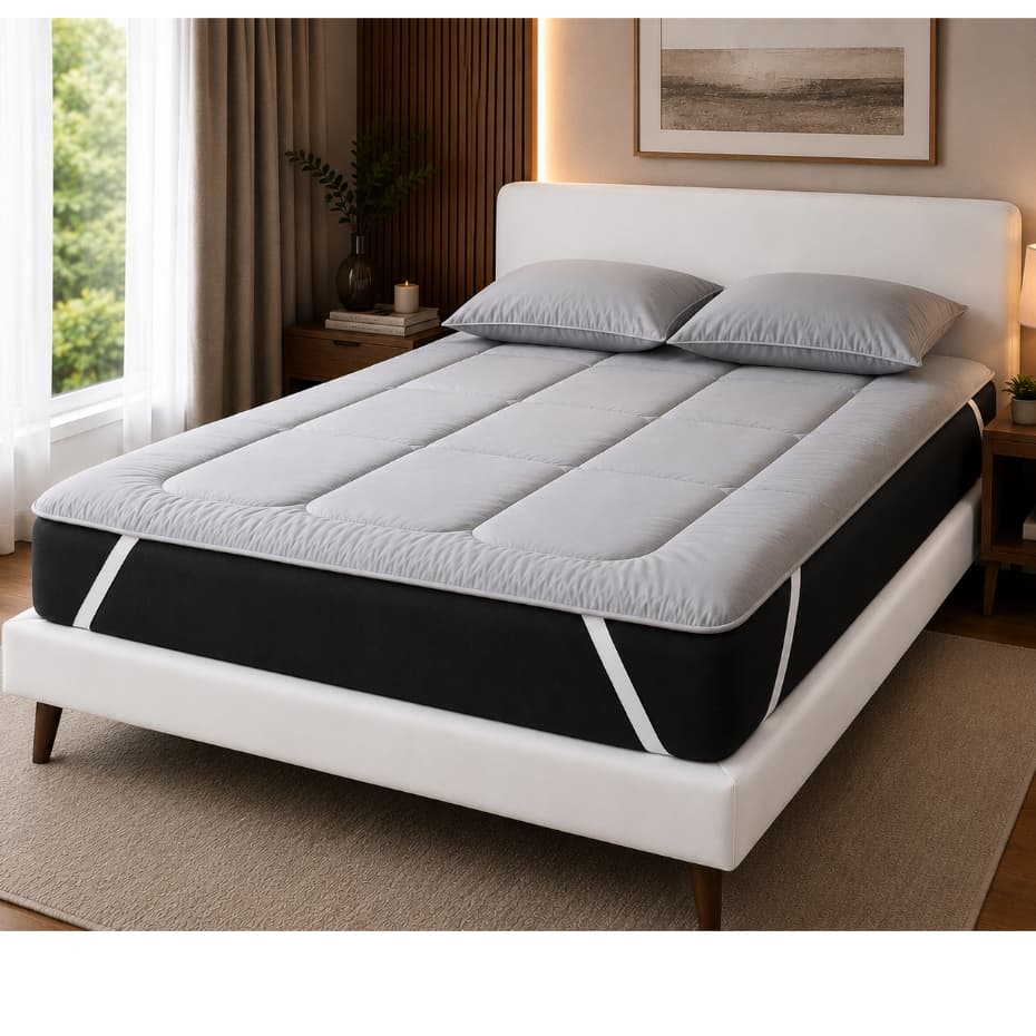 Pillow Top Premium 400 Fios Casal e Queen – Conforto de Hotel | Extra Macio e Acolchoado