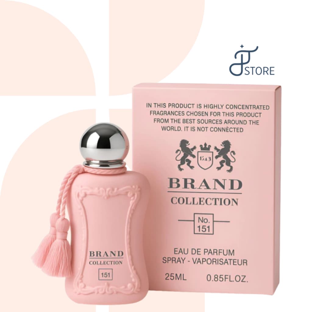 Perfume Importado Brand Collection (151) Rosas Contratipo Floral Sofisticado Delicado Feminino 25ml