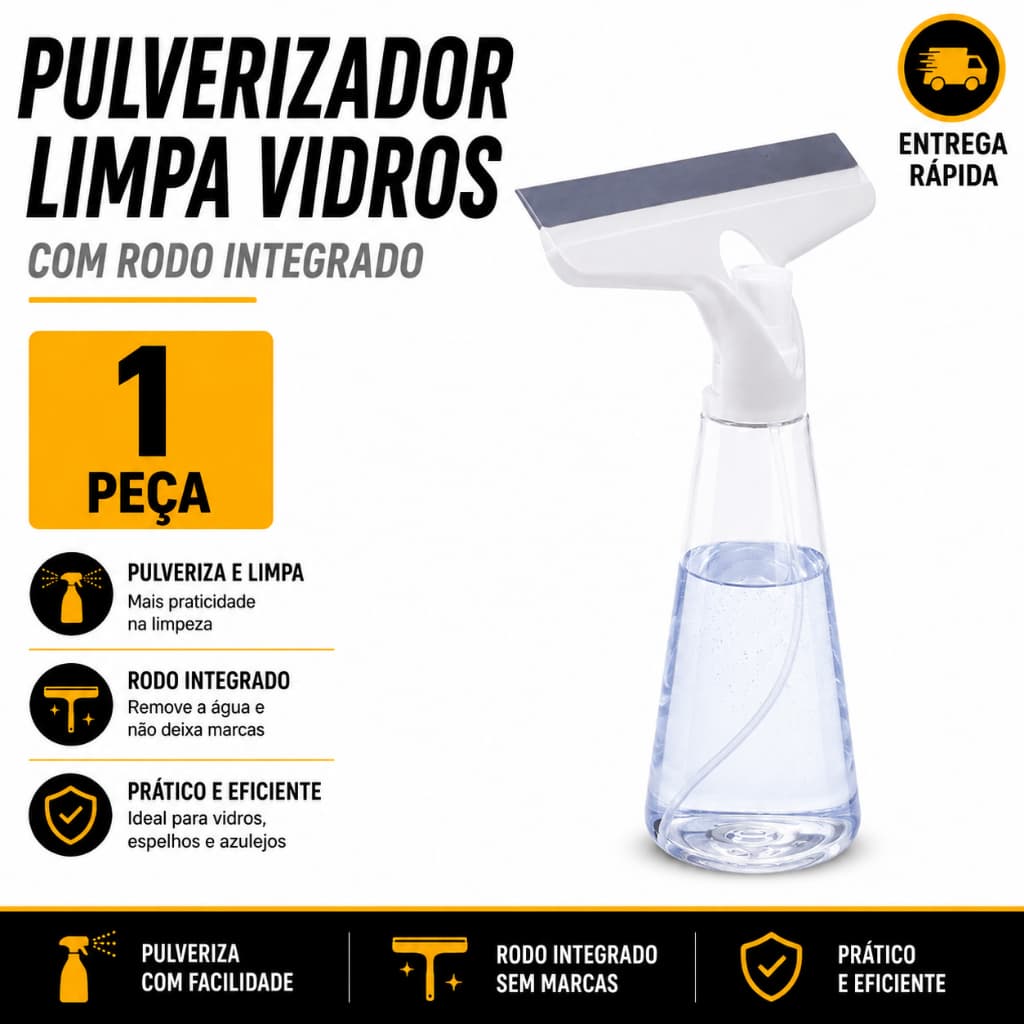 Rodo De Pia Com Pulverizador 360Ml - Plasútil