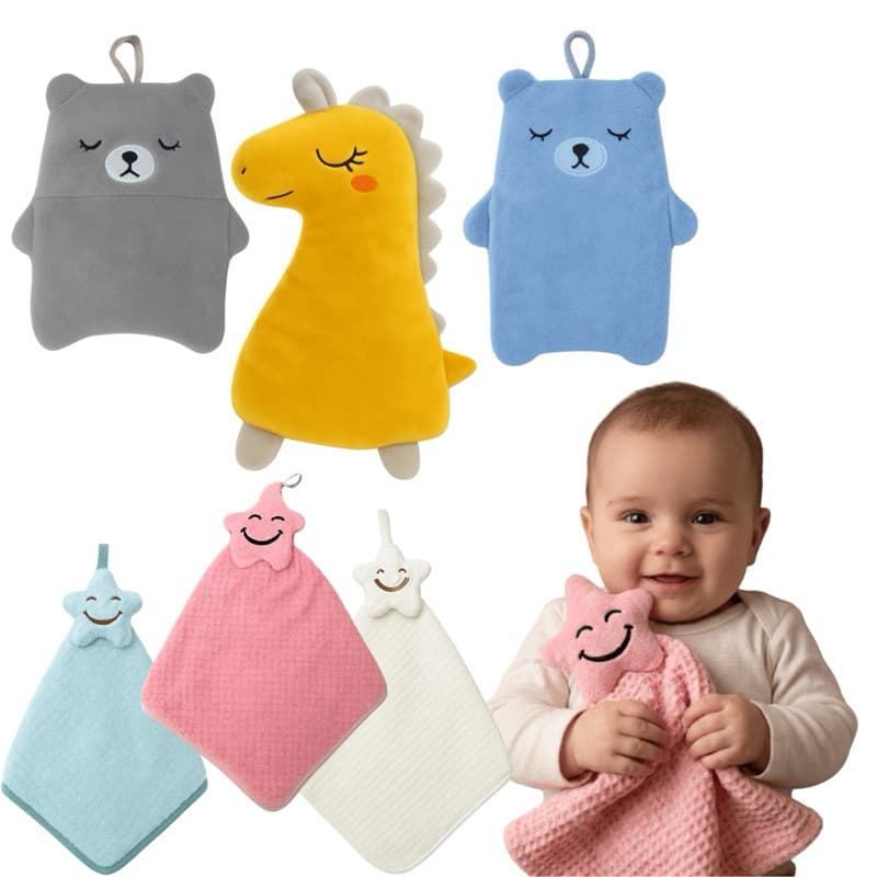 Naninha de bebê, Naninhas infantil, 100% Poliéster, Macio ao toque