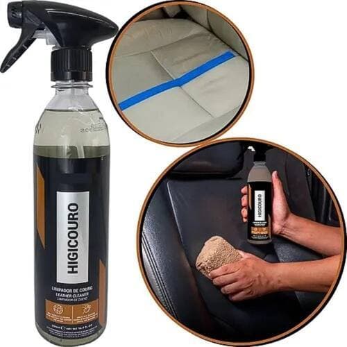 Higicouro Vonixx 500ml Limpador De Couro Automotivo Sintético