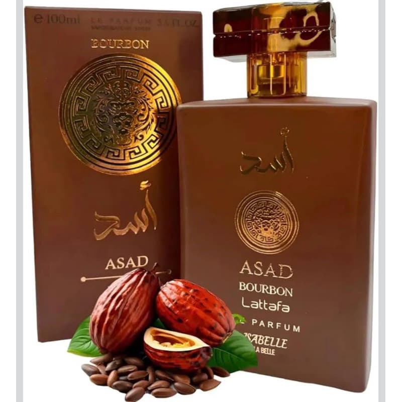 Perfume ASAD BOURBON - Arábico - Masculino - 100ml Isabelle La Belle : Fragancia Intensa e Sofisticada, Alta Projeção