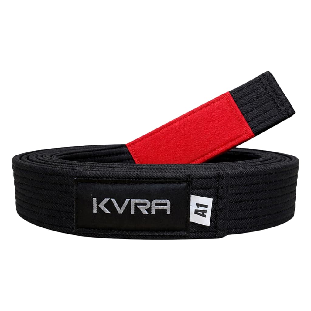 Faixa Jiu-jitsu Adulto KVRA Preta